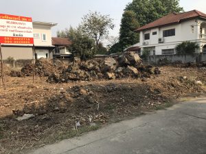 เศษขยะเศษต้นไม้กลบฝังหมด